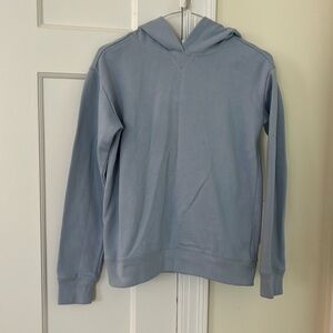 JCrew Crewcuts girls hoodie in blue.